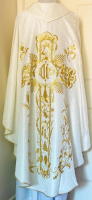 White Gothic Vestment